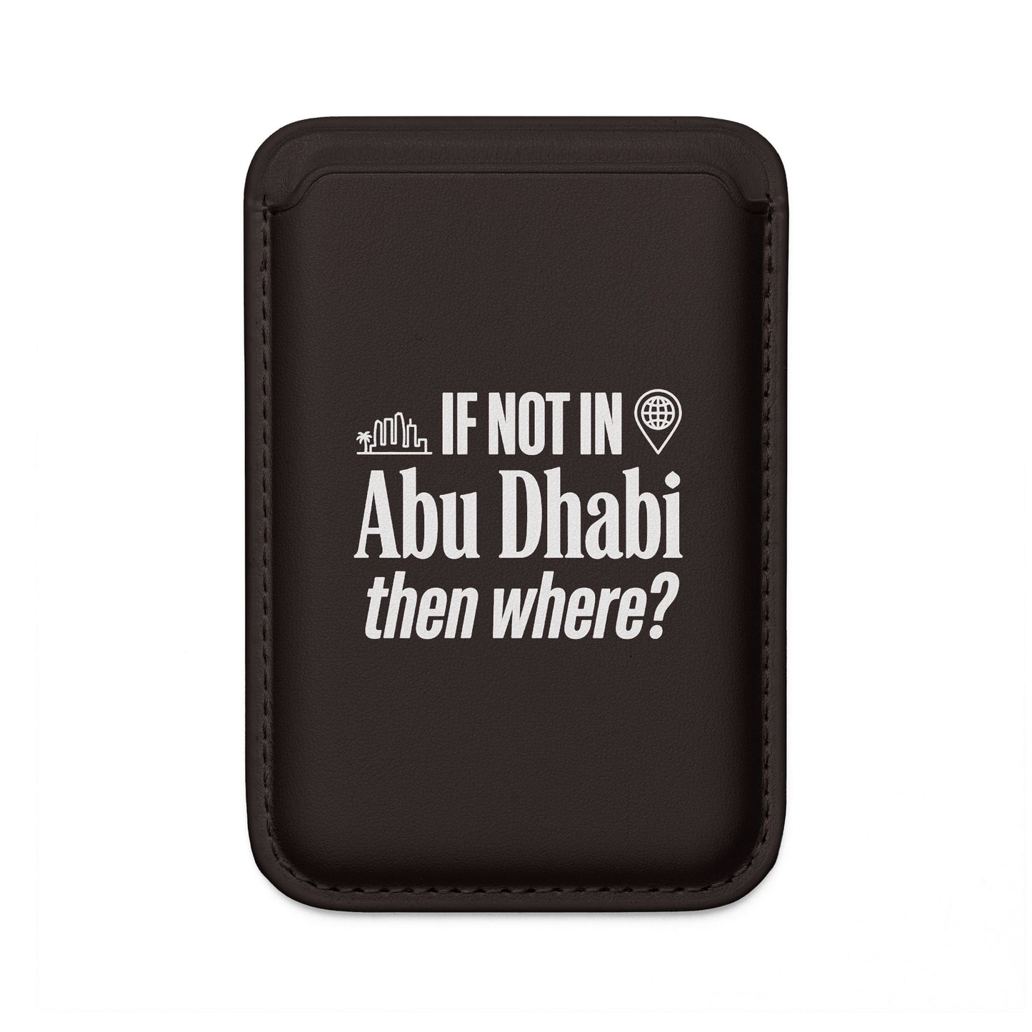 IF NOT I ABU DHABI THEN WHERE? Magsafe