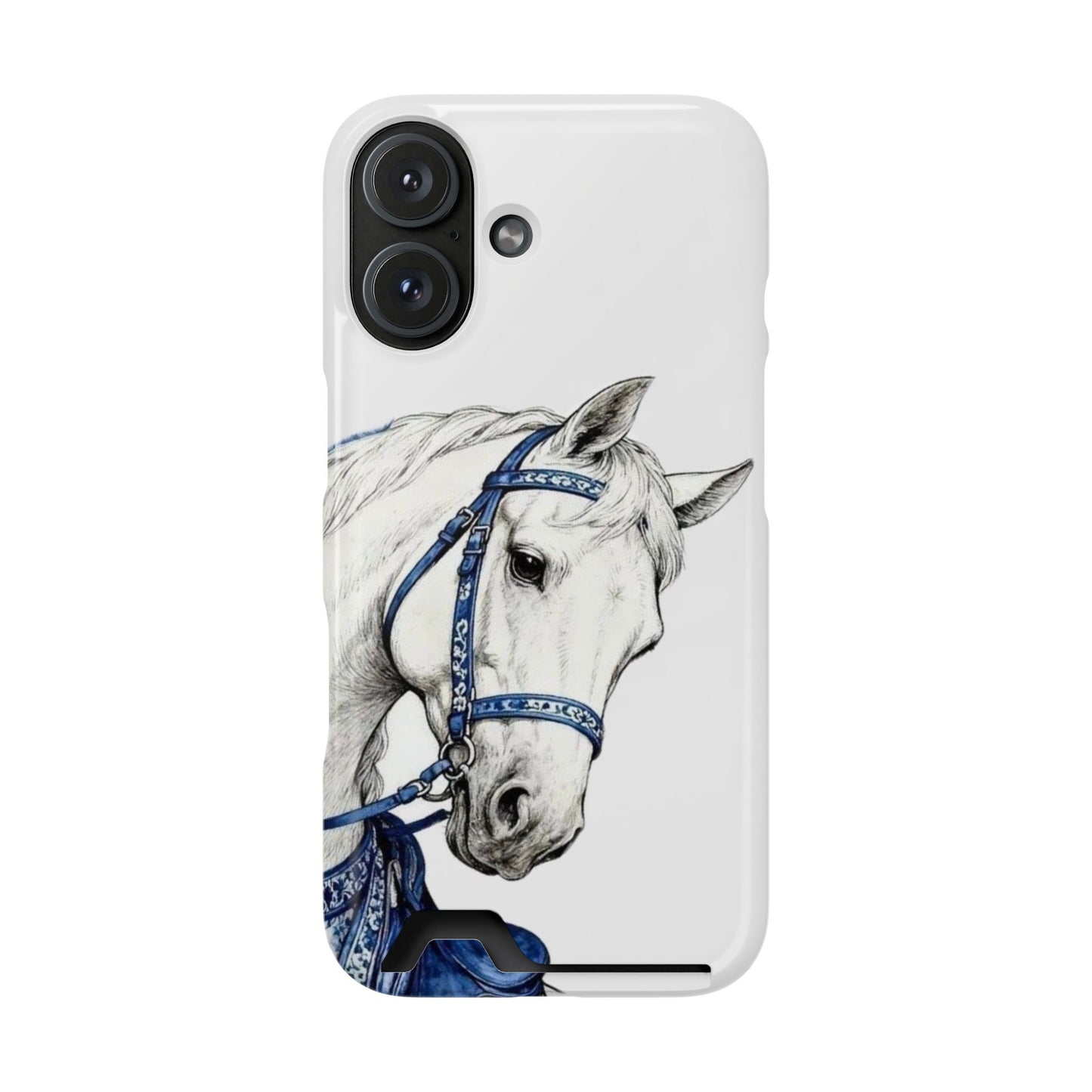 White Horse phone Case