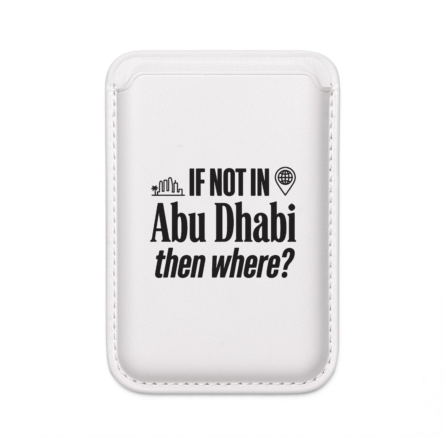 IF NOT I ABU DHABI THEN WHERE? Magsafe